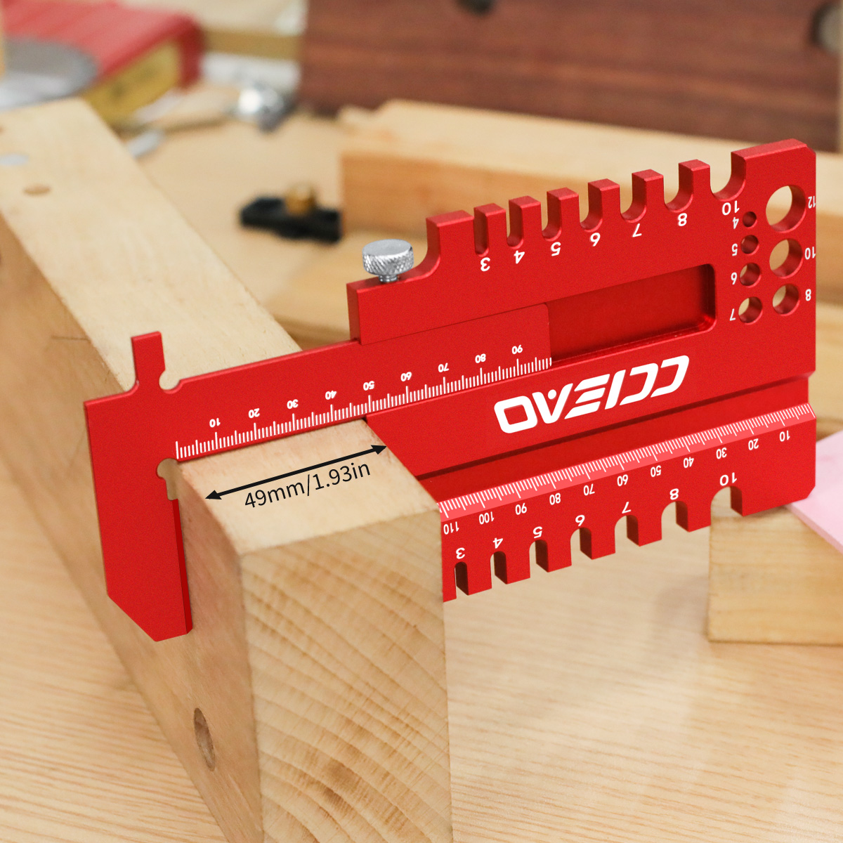 Woodworking Marking Gauge - Wielofunkcyjna linijka do obróbki drewna, precyzyjny