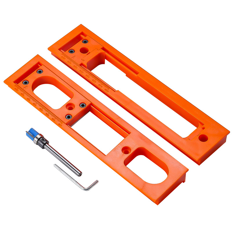Woodworking Project Plans - Szablon do wpuszczania zawiasów, prowadnica frezarska