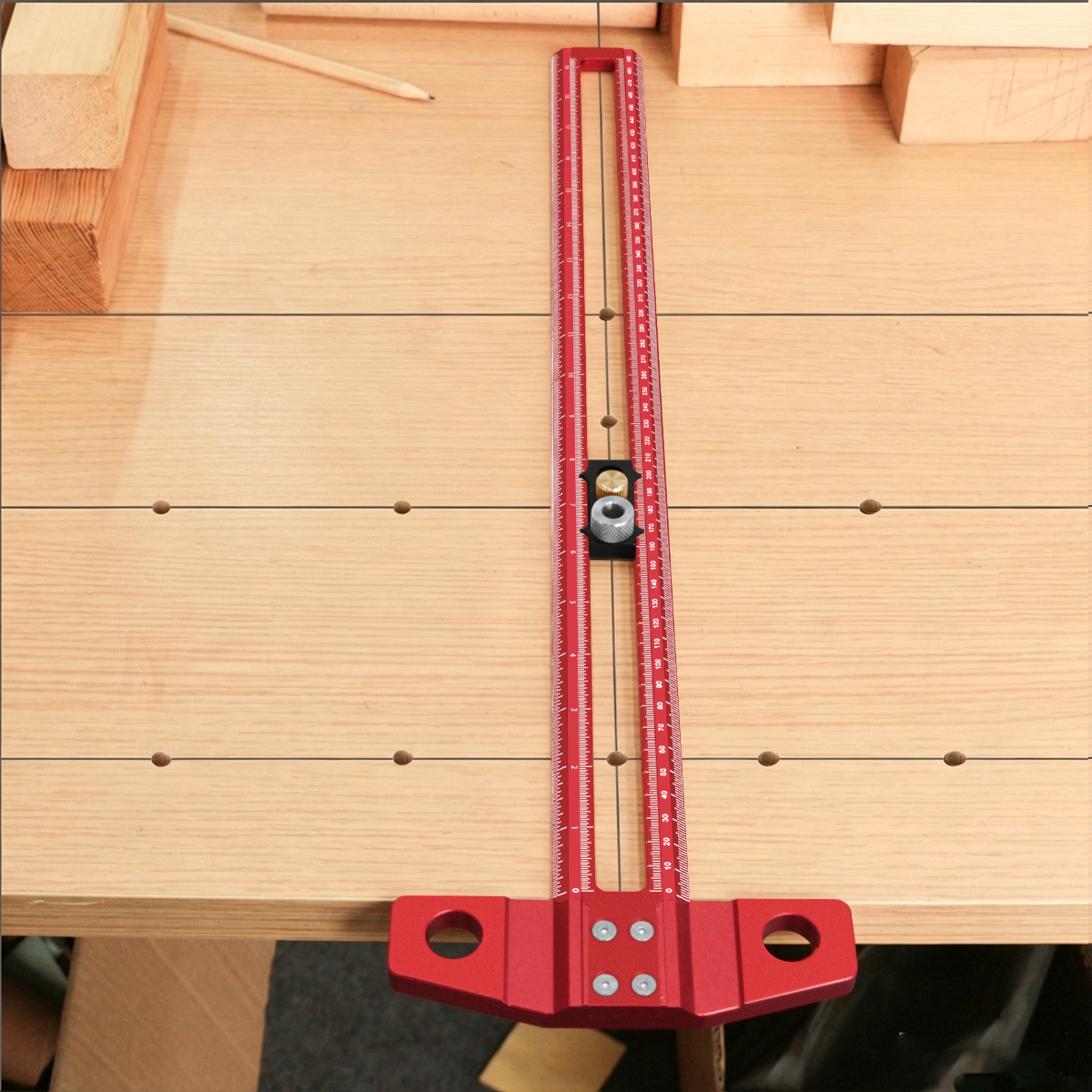Woodworking Marking Gauge - Kątownik stolarski z prowadnicą do oznaczania,