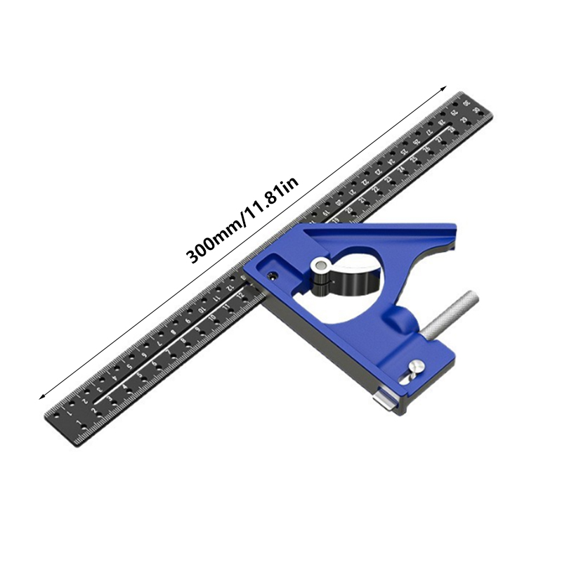 Woodworking Project Plans - Precyzyjna linijka kątowa 30 cm do