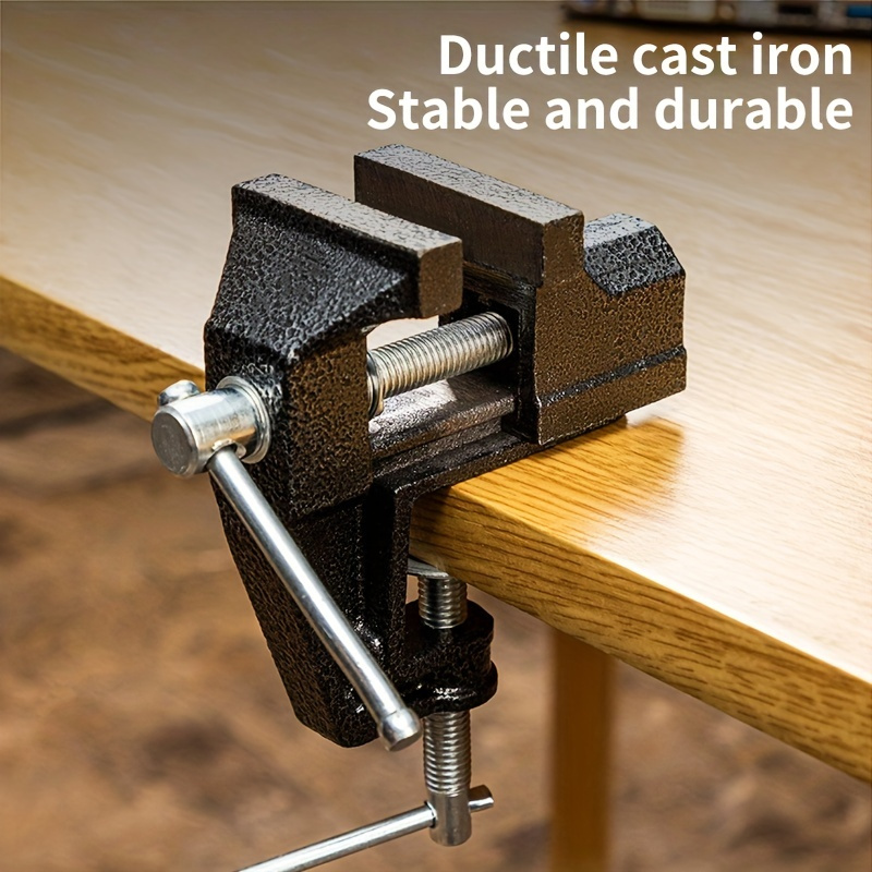 Woodworking Front Vise - Imadło stołowe jednoczęściowe, Małe imadło stołowe,