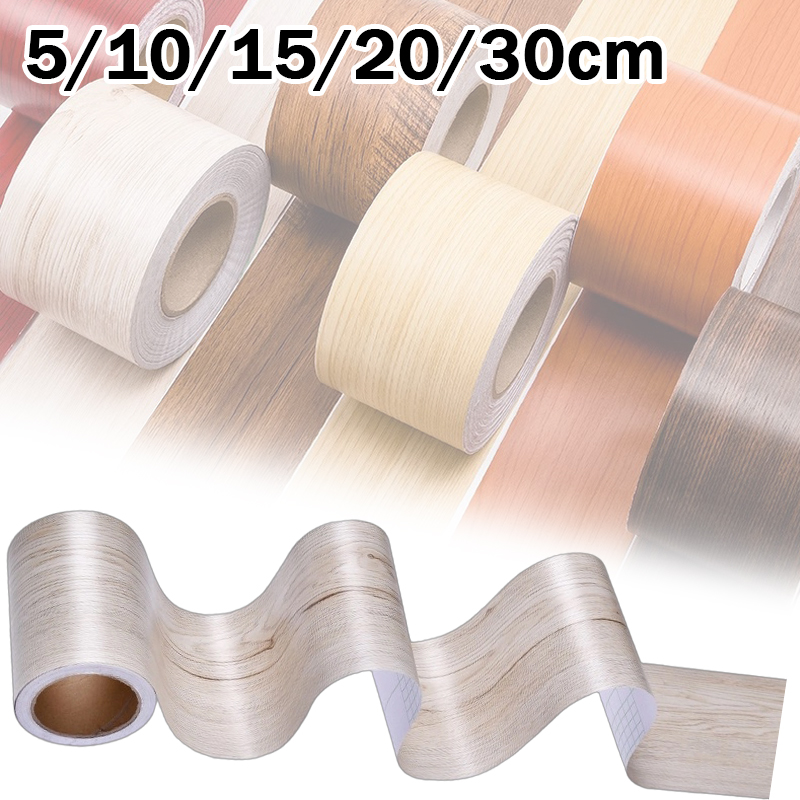 Xfasten Woodworking Tape - Wodoodporna taśma samoprzylepna imitująca drewno 5/10/15/20/30cm,