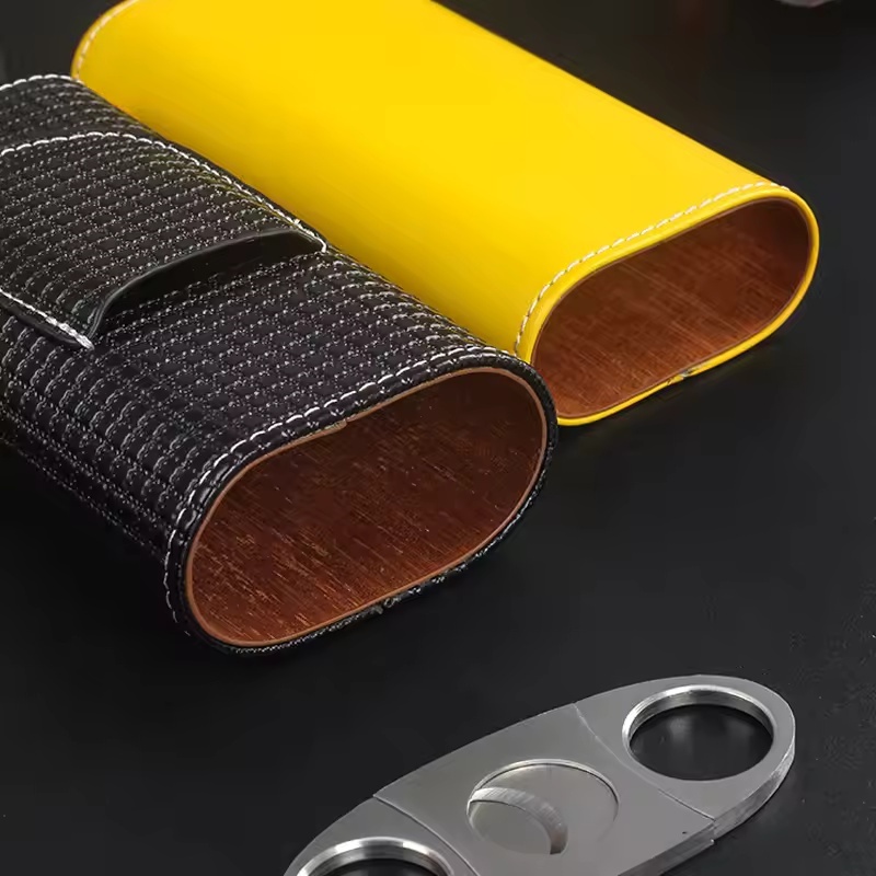 Przenośny skórzany humidor na  – Woodworking Veneer Cutter recenzja i cena