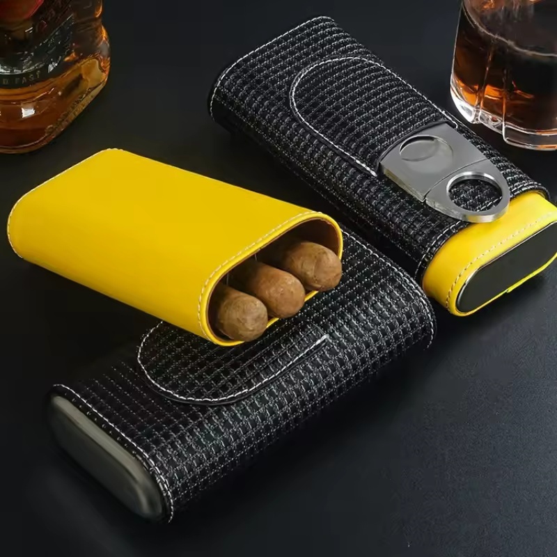 Przenośny skórzany humidor na  – Woodworking Veneer Cutter recenzja i cena