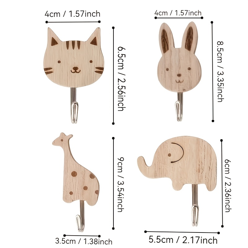 4 szt. Wieszaków ściennych, ła – Woodworking Rabbet recenzja i cena