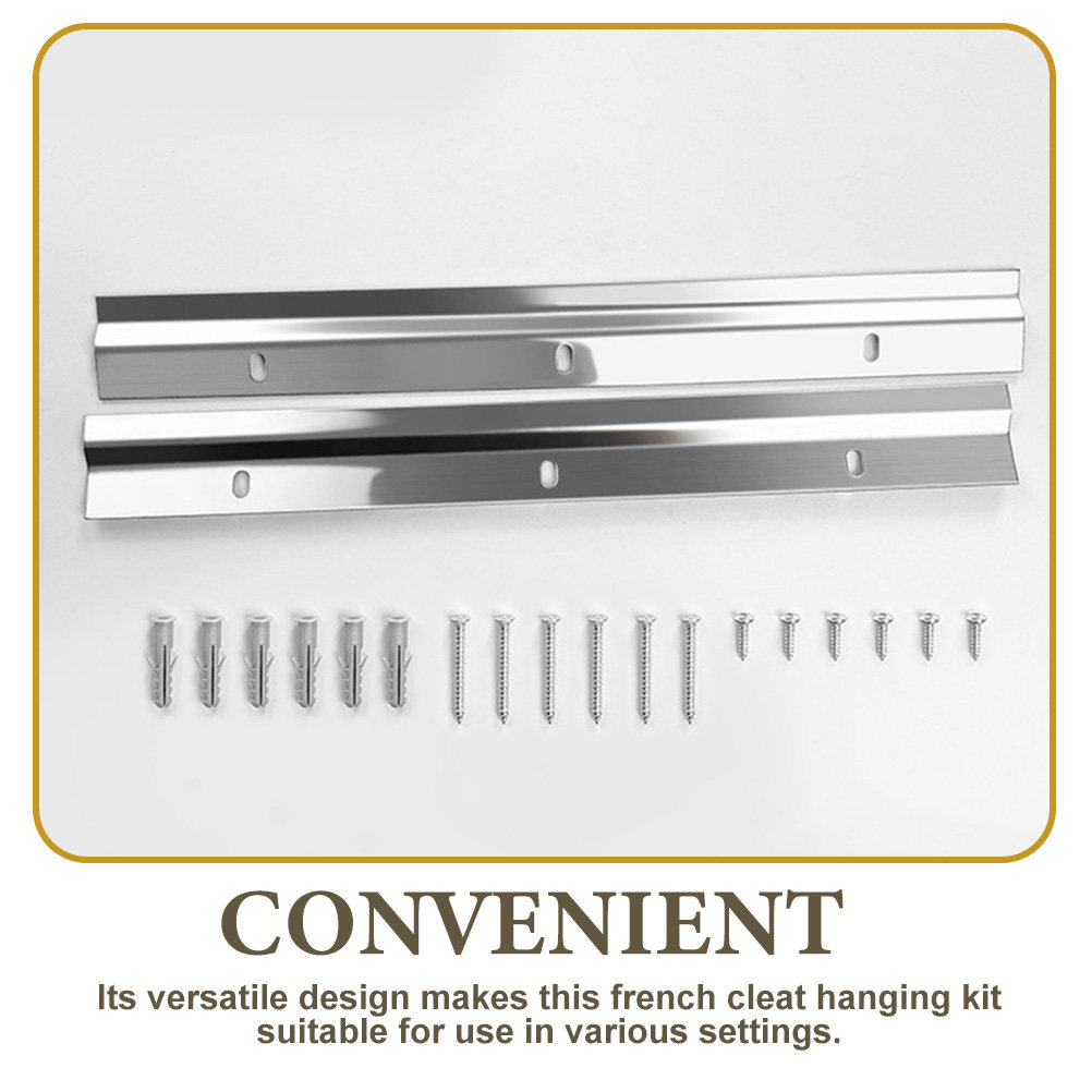 1 zestaw francuskich uchwytów  – Woodworking French Cleat recenzja i cena