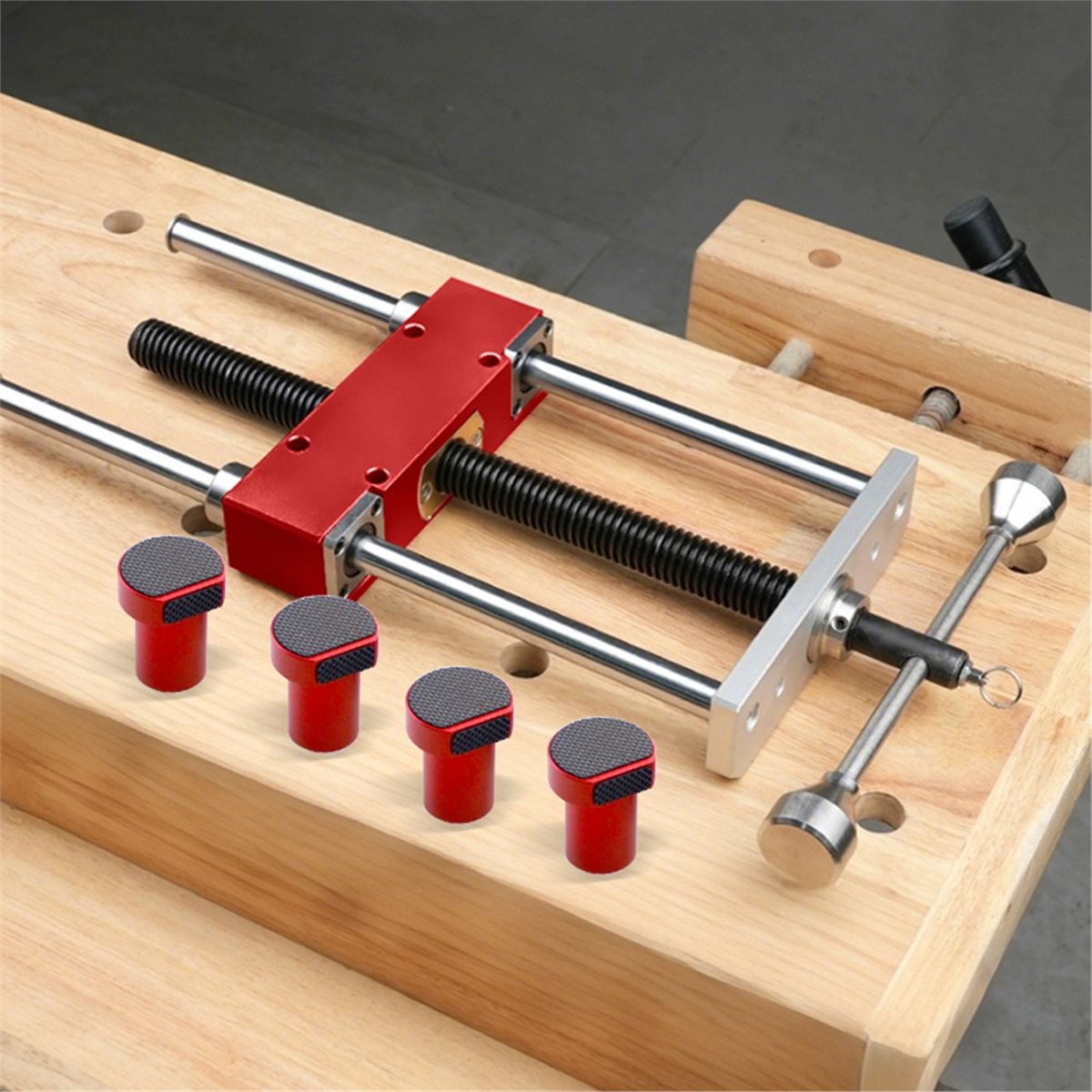Zestaw imadł stołowych z mecha – Woodworking Front Vise recenzja i cena