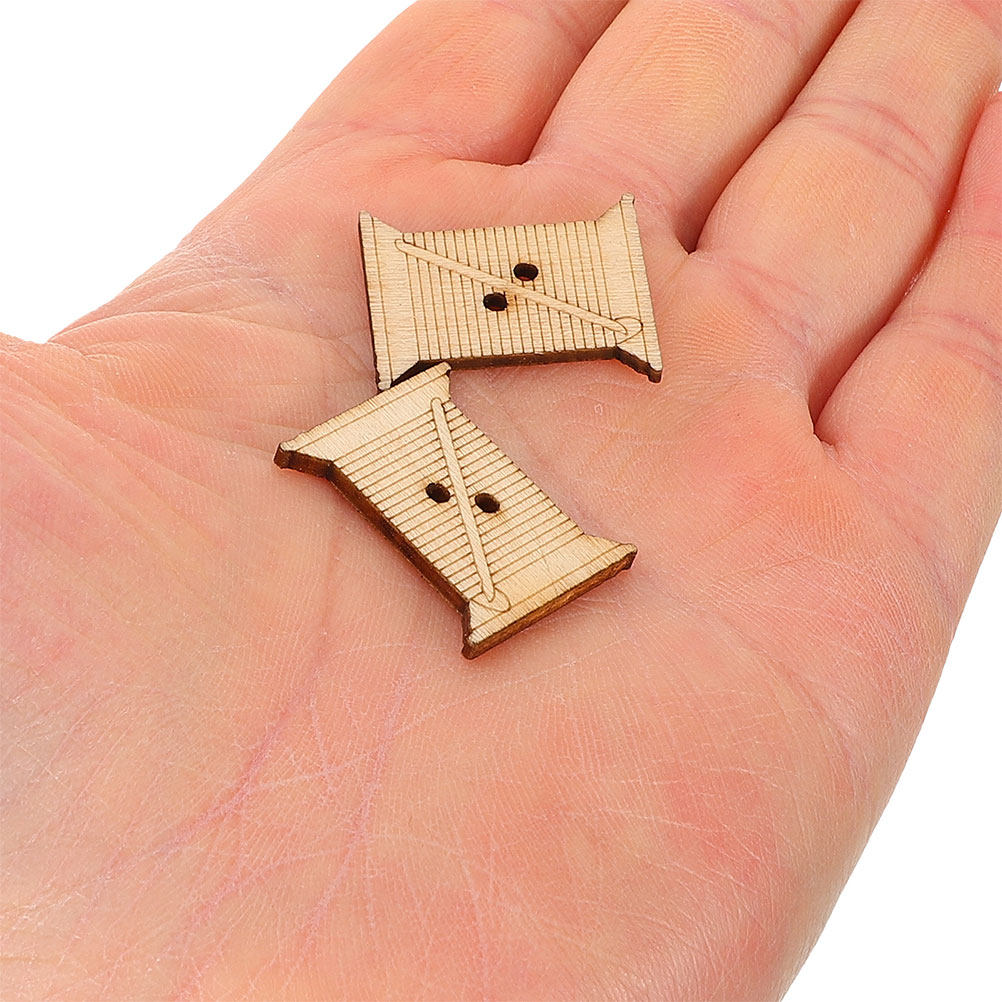 100 szt. Drewniane szpulki na  – Woodworking Diy Projects recenzja i cena