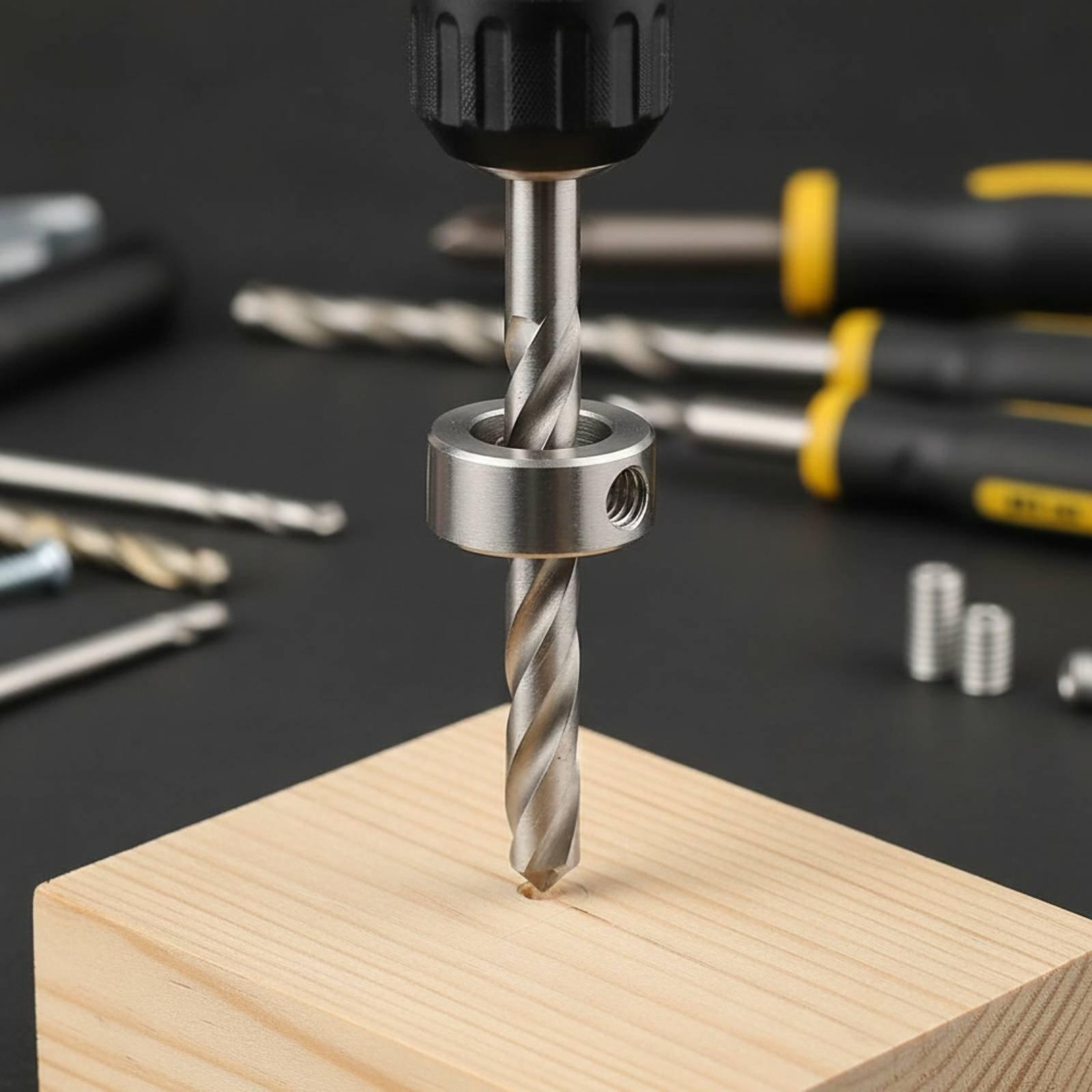 Ogranicznik wiertła z podwójną – Woodworking Workshop Design recenzja i cena