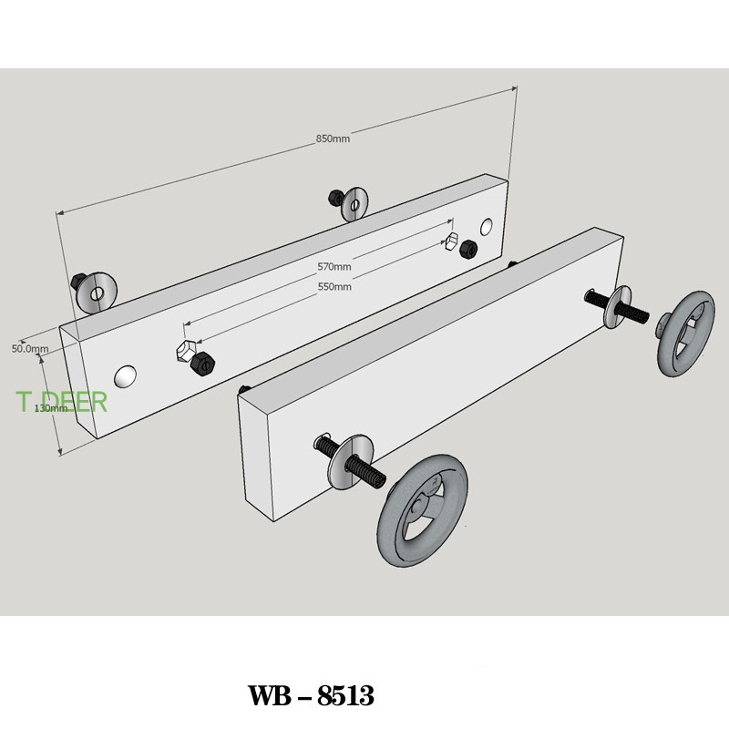 Kompletne imadło Moxon, T.DEER – Woodworking Vise recenzja i cena