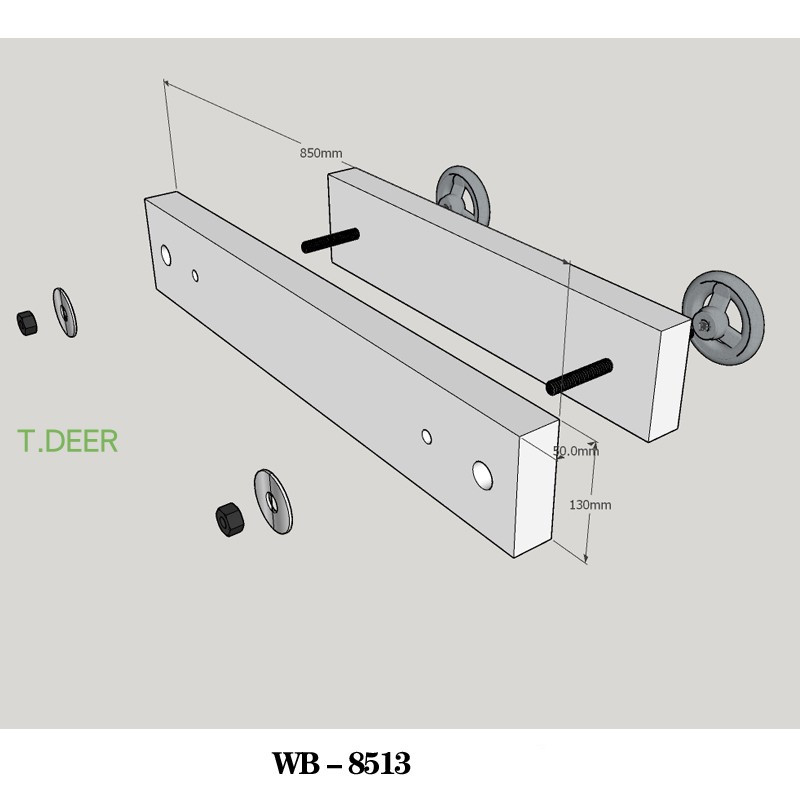 Kompletne imadło Moxon, T.DEER – Woodworking Vise recenzja i cena