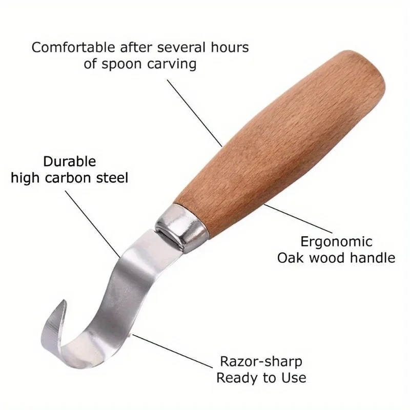 Nóż do rzeźbienia w drewnie, d – Woodworking Essentials recenzja i cena