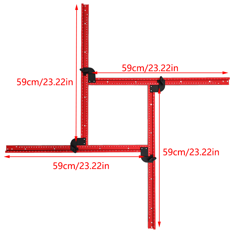 59cm regulowana kwadratowa pro – Woodworking Project Plans recenzja i cena
