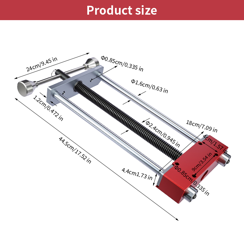 Imadło stołowe precyzyjne z mo – Woodworking Front Vise recenzja i cena