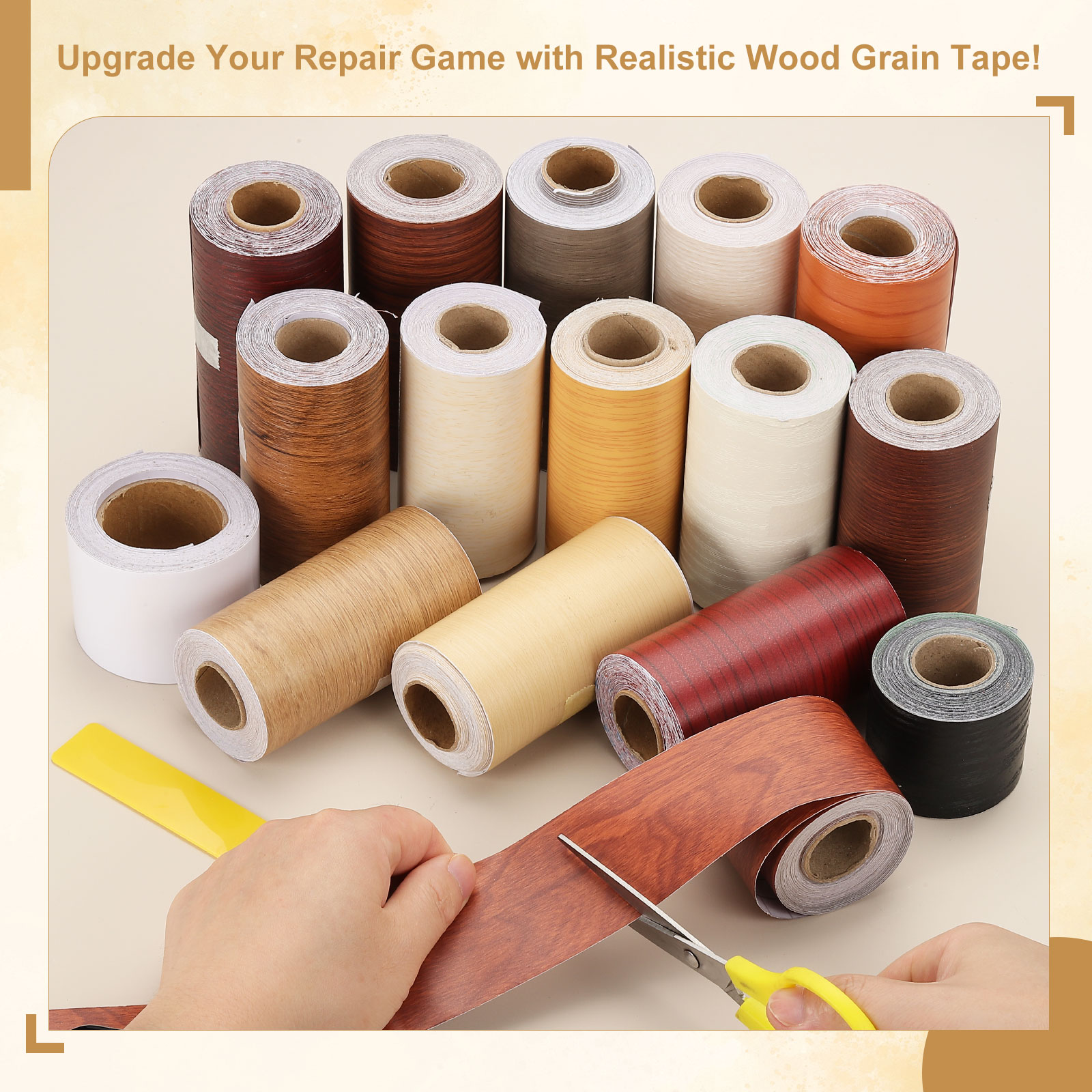 Taśma naprawcza do drewna o fa – Xfasten Woodworking Tape recenzja i cena
