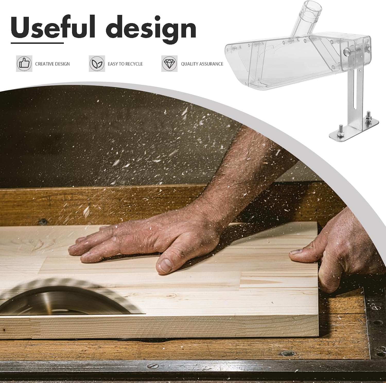 Przezroczysta osłona przeciwpy – Woodworking Essentials recenzja i cena