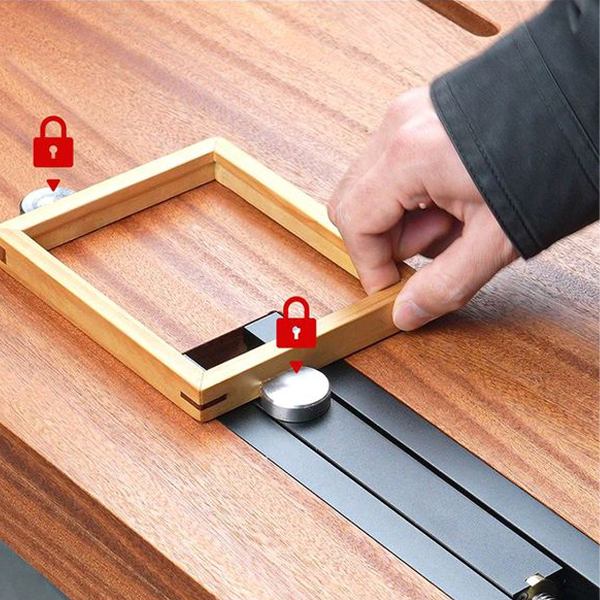 Imadło stolarskie ze stopu alu – Woodworking Front Vise recenzja i cena