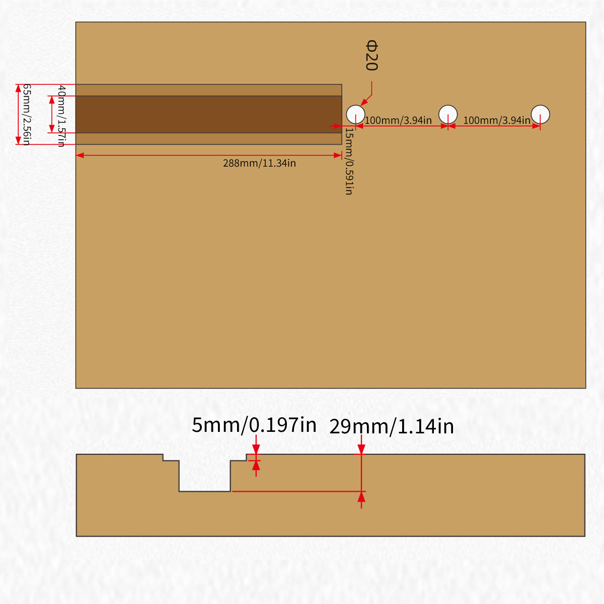 Imadło stolarskie ze stopu alu – Woodworking Front Vise recenzja i cena